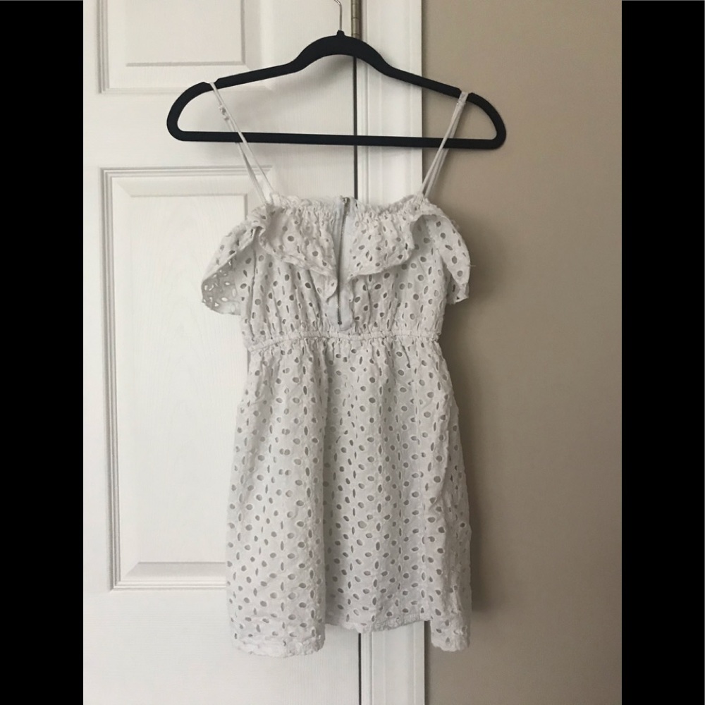 Pink Blush Eyelet Dress